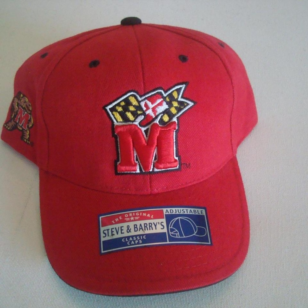 MARYLAND TERPS HAT CAP VINTAGE 00S Y2K‎ H5-2